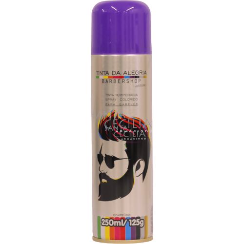 Tinta Spray Temporparia Para Cabelo Roxo  Mercadoce - Mercadoce - Doces,  Confeitaria e Embalagem