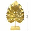 Enfeite Decorativo Folha de Adão Dourado - Ref.2336-1