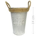 Vaso Metal Alça em Juta - Original 1892 - Ref SL4101-3