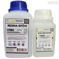 Resina Epoxi 345 Kg Baixa Viscosidade VR50 - Endurecedor VRE50 - 0,155 Kg