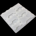 Molde de Silicone para Resina 6 Cavidades - Osso - Ref. SM005