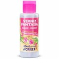 Verniz Fantasia 60ml - Verniz com Glitter Cristal 209